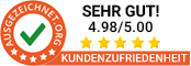 Bewertung bei Ausgezeichnet.org